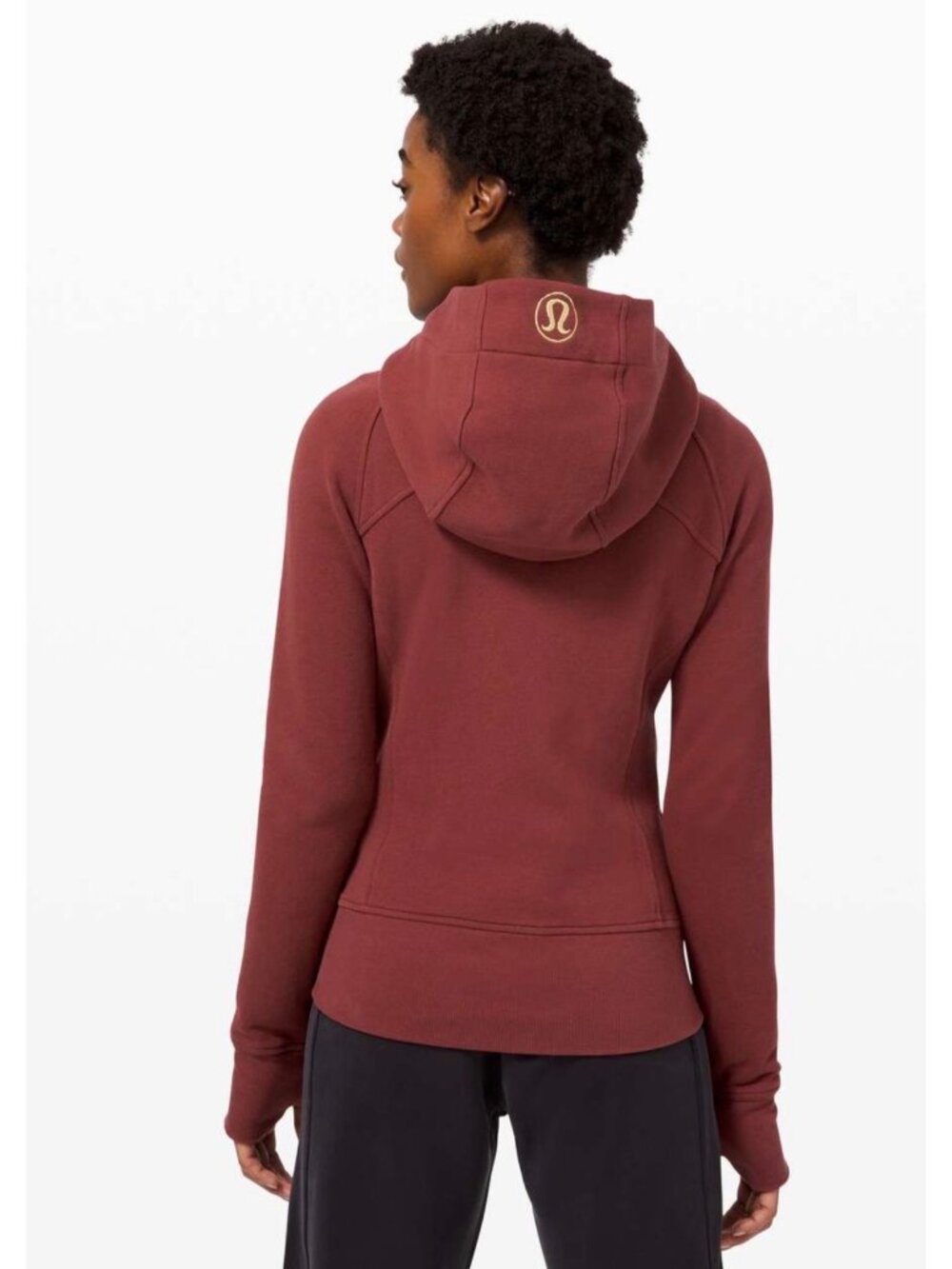 Lululemon Scuba Hoodie Light Cotton Fleece Savannah Gold W4BPLS Size 10 Hoodie